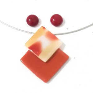 NEMESACÉL!  Terrakotta ékszerszett, ajándék nőknek, lányoknak névnapra, születésnapra. - ékszer - ékszerszett - Meska.hu