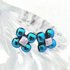 ORVOSI FÉM! ! Csillagvirág  stiftes fülbevaló, ajándék névnapra, születésnapra. - ékszer - fülbevaló - pötty fülbevaló - Meska.hu