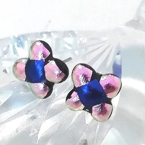 ORVOSI FÉM! ! Csillagvirág  stiftes fülbevaló, ajándék névnapra, születésnapra. - Meska.hu