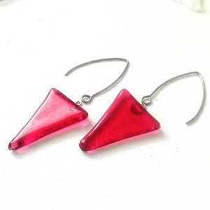  Nemesacél !  Málna trendi  fülbevaló  , ajándék  névnapra, születésnapra. - ékszer - fülbevaló - pötty fülbevaló - Meska.hu