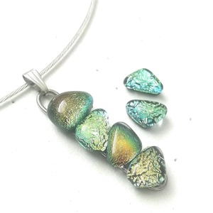 NEMESACÉL! Exkluzív arany-aqua ékszerszett.  - ékszer - ékszerszett - Meska.hu