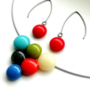 NEMESACÉL!  Színek fúziója ékszerszett.  - ékszer - ékszerszett - Meska.hu