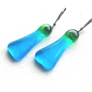 ORVOSI FÉM! Kék harangvirág fülbevaló, ajándék nőknek névnapra, születésnapra.  - Meska.hu