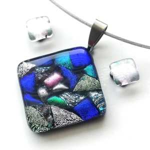 NEMESACÉL! Mozaik színek játéka ékszerszett. - ékszer - ékszerszett - Meska.hu