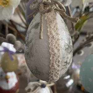 Nyuszis, virágos húsvéti tojás - otthon & életmód - dekoráció - fali és függő dekoráció - függődísz - Meska.hu Nyuszis, virágos húsvéti tojás - otthon & életmód - dekoráció - fali és függő dekoráció - függődísz - Meska.hu