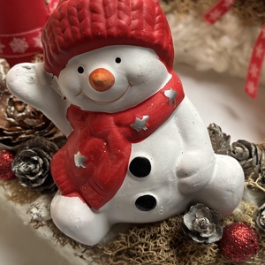 Hóemberes ádventi koszorú - karácsony - adventi díszek - adventi koszorú - Meska.hu