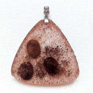 Kávé Latte - Kávészemek műgyantában - ékszer - ékszerszett - Meska.hu