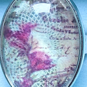 Vintage Stílusú Romantikus Gyűrű - ékszer - gyűrű - üveglencsés gyűrű - Meska.hu