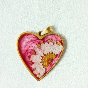 Aranyba Zárt Margaréta � 18K Arannyal Bevont Nyaklánc és Rozsdamentes acél Szív Medál - ékszer - nyaklánc - medálos nyaklánc - Meska.hu