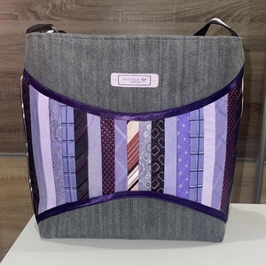 Farmer táska, Táska & Tok, Kézitáska & válltáska, Vállon átvethető táska, Újrahasznosított alapanyagból készült termékek, Varrás, MESKA