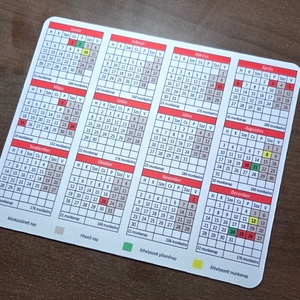 2026-os Munkaidőnaptár Egérpad � Tervezz okosan, dolgozz kényelmesen!, Otthon & Életmód, Papír, írószer, Naptár & Tervező, Mindenmás, MESKA