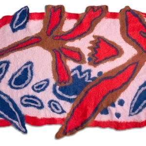 VIRÁGÖRVÉNY szőnyeg - Meska.hu