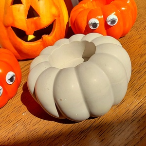 Festhető gipsz tök decoráció, Otthon & Életmód, Dekoráció, Halloween, Halloweeni dekoráció, Mindenmás, MESKA