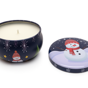 Öntött illatosgyertya /Repce/ Karácsonyi Erdő - otthon & életmód - gyertya, illat, aroma - illatviasz - Meska.hu