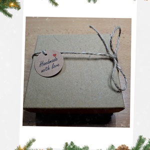 Angyalka medálos karácsonyi ajándék kulcstartó  - táska & tok - kulcstartó & táskadísz - kulcstartó - Meska.hu