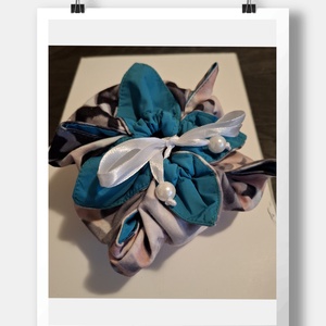 Szalaggal összhúzható ajándék tasak , Ékszer, Ékszertartó, Ékszerdoboz, Varrás, Újrahasznosított alapanyagból készült termékek, MESKA