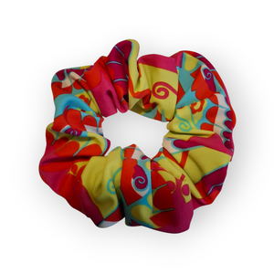 Srunchie, masni színes, mintás anyagból  - ruha & divat - hajdísz & hajcsat - hajgumi - Meska.hu