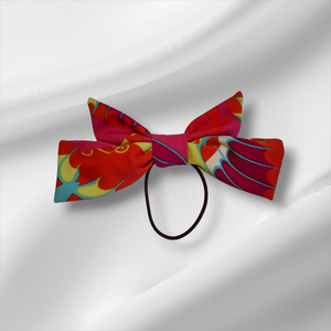 Srunchie, masni színes, mintás anyagból  - ruha & divat - hajdísz & hajcsat - hajgumi - Meska.hu