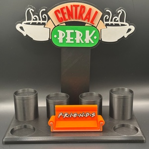 Friends / Central Perk figuratartó � 3D nyomtatott - Meska.hu