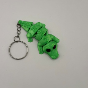 Krokodilos flexibilis kulcstartó - táska & tok - kulcstartó & táskadísz - kulcstartó - Meska.hu