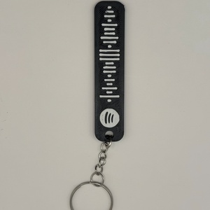 Spotify kódos egyedi kulcstartó - Meska.hu