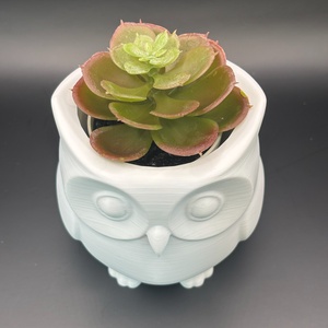 Bagoly kaspó - esküvő - dekoráció - asztaldísz - Meska.hu