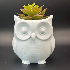 Bagoly kaspó - esküvő - dekoráció - asztaldísz - Meska.hu