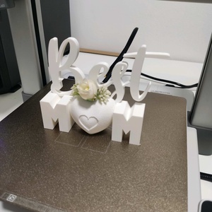 �Best Mom váza / dekor, Esküvő, Dekoráció, Asztaldísz, Mindenmás, MESKA