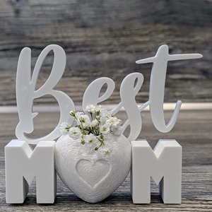 �Best Mom váza / dekor - esküvő - dekoráció - asztaldísz - Meska.hu