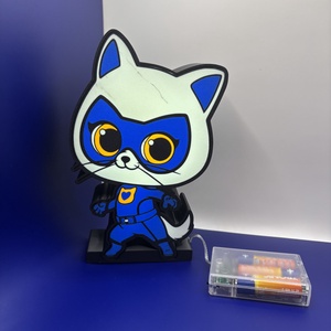 Szuper Cicák hangulatlámpa - Meska.hu