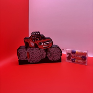 Monster truck hangulatlámpa Blaze - Meska.hu