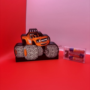 Monster truck hangulatlámpa Blaze - otthon & életmód - lámpa - asztali lámpa - Meska.hu