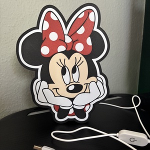 Minnie egér hangulatlámpa � nyugtató fény a gyerekszobába, Otthon & Életmód, Lámpa, Hangulatlámpa, Mindenmás, MESKA