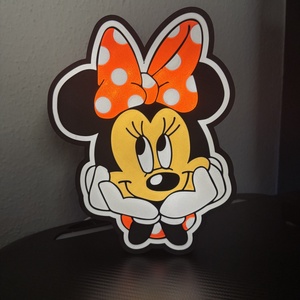 Minnie egér hangulatlámpa � nyugtató fény a gyerekszobába - otthon & életmód - lámpa - hangulatlámpa - Meska.hu