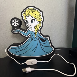 Jégvarázs ihlette hercegnős lámpa - otthon & életmód - lámpa - hangulatlámpa - Meska.hu