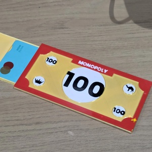 Monopoly ihlette Tap to Pay pálca � Fizess játékosan! - táska & tok - pénztárca & más tok - pénztárca - női pénztárca - Meska.hu