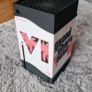 Xbox Series X konzol borítás GTA VI stílusban - művészet - más gyűjtemények - Meska.hu