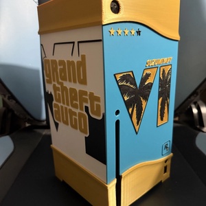 Xbox Series X konzol borítás GTA VI stílusban - Meska.hu