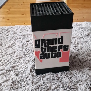 Xbox Series X konzol borítás GTA VI stílusban - művészet - más gyűjtemények - Meska.hu