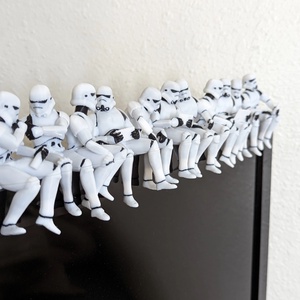 Stormtrooper polcdísz - otthon & életmód - dekoráció - dísztárgy - Meska.hu