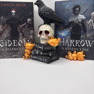 Hajlítható tök cica - otthon & életmód - dekoráció - halloween - halloweeni dekoráció - Meska.hu