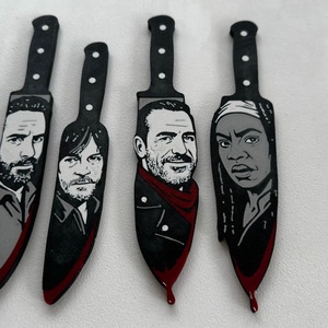 The Walking Dead 3D nyomtatott dekorációs kések - Meska.hu