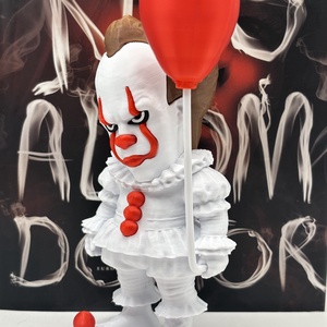 Pennywise horror figura - otthon & életmód - dekoráció - halloween - halloweeni dekoráció - Meska.hu