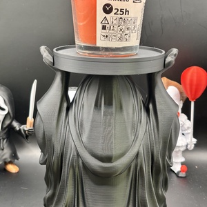 Sikoly alakú egyedi gyertyatartó - otthon & életmód - dekoráció - halloween - halloweeni dekoráció - Meska.hu