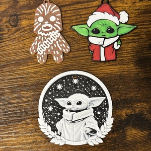Star Wars Karácsonyfadíszek - Meska.hu