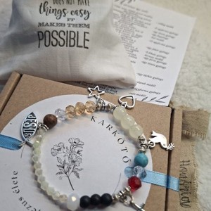 Jézus élete - keresztény történet karkötő-fehér-099, Ékszer, Karkötő, Bogyós karkötő, , MESKA