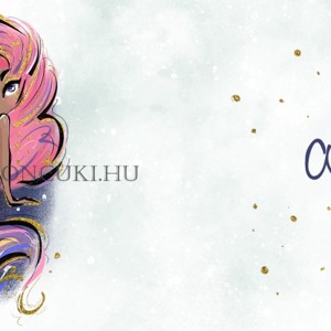 Személyre szabható - Rózsaszín hajú Csini Halak lány mintás bögre - otthon & életmód - konyhafelszerelés, tálalás - tálalás - bögre & csésze - Meska.hu