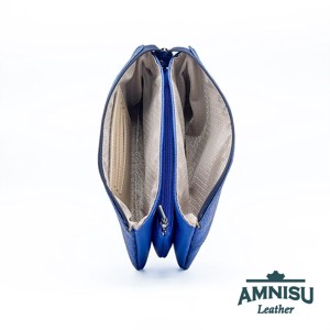 Metál királykék egyenes swarovski köves női pénztárca G6018 -  - Meska.hu