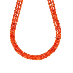 Cirkon fazettált golyó narancs 2mm, Kellékek & szerszámok, Ásvány alapanyag, Ásványfüzér, , MESKA