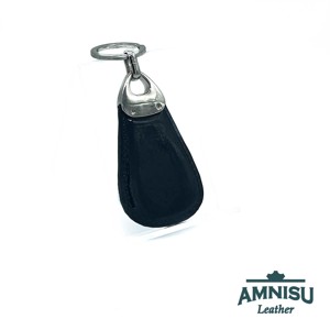 Fekete lakk csepp alakú kristály köves kulcstartó H8002 -  - Meska.hu